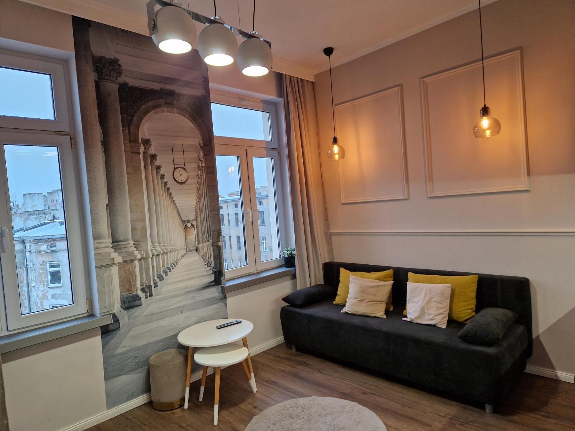 Polonia Apartments Lodź Bagian luar foto